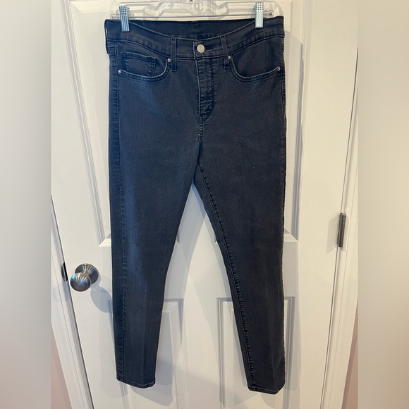 Levi’s Skinny Black Denim Jeans Size 30 x 30 - Picture 2 of 7